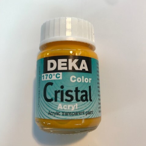 Klaasivärv Deka Cristal 25ml Heleroheline