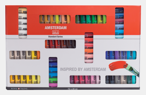 Akrüülvärvid Amsterdam 72x20ml