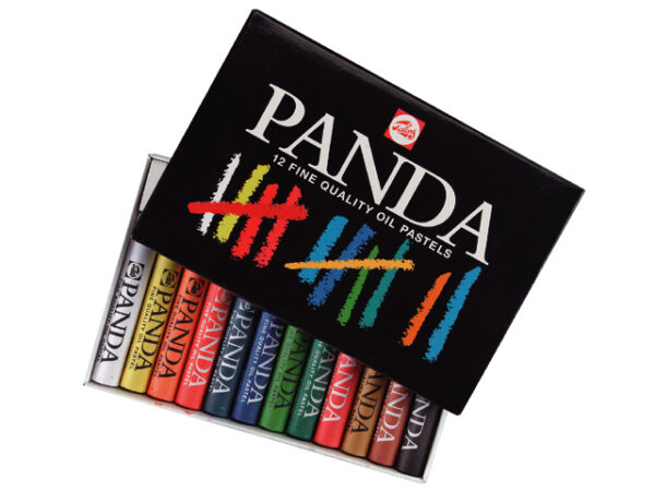 Õlipastellid Panda 12 v.
