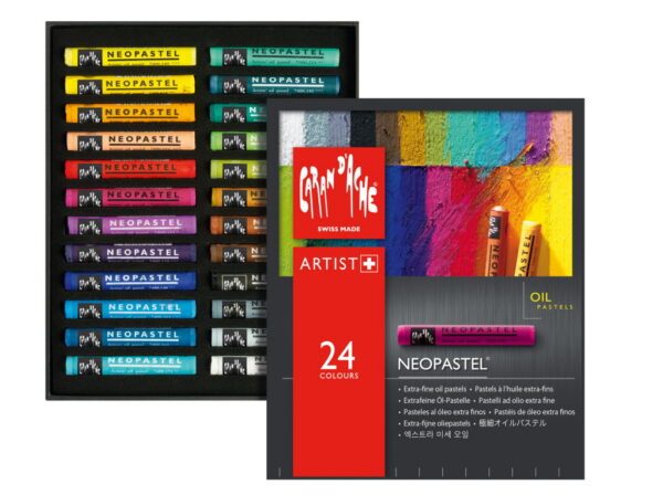 Õlipastellid Neopastel 24 v.