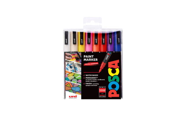 Posca markerite komplekt 3M standard 16 v.