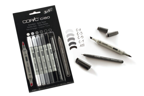 Copic Ciao 5+1 hallid toonid