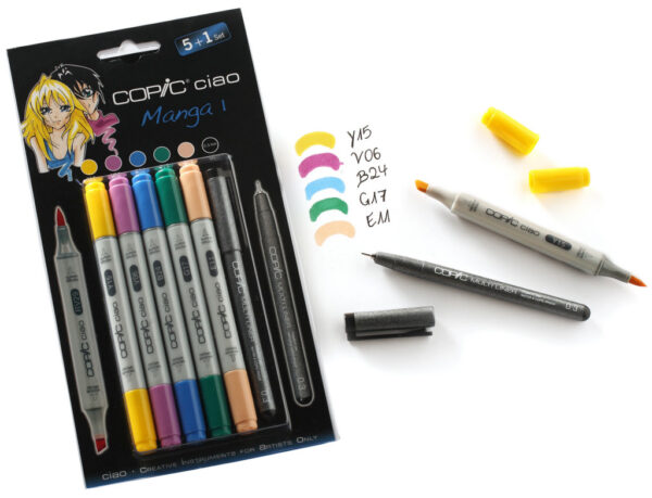 Copic Ciao 5+1 Manga I